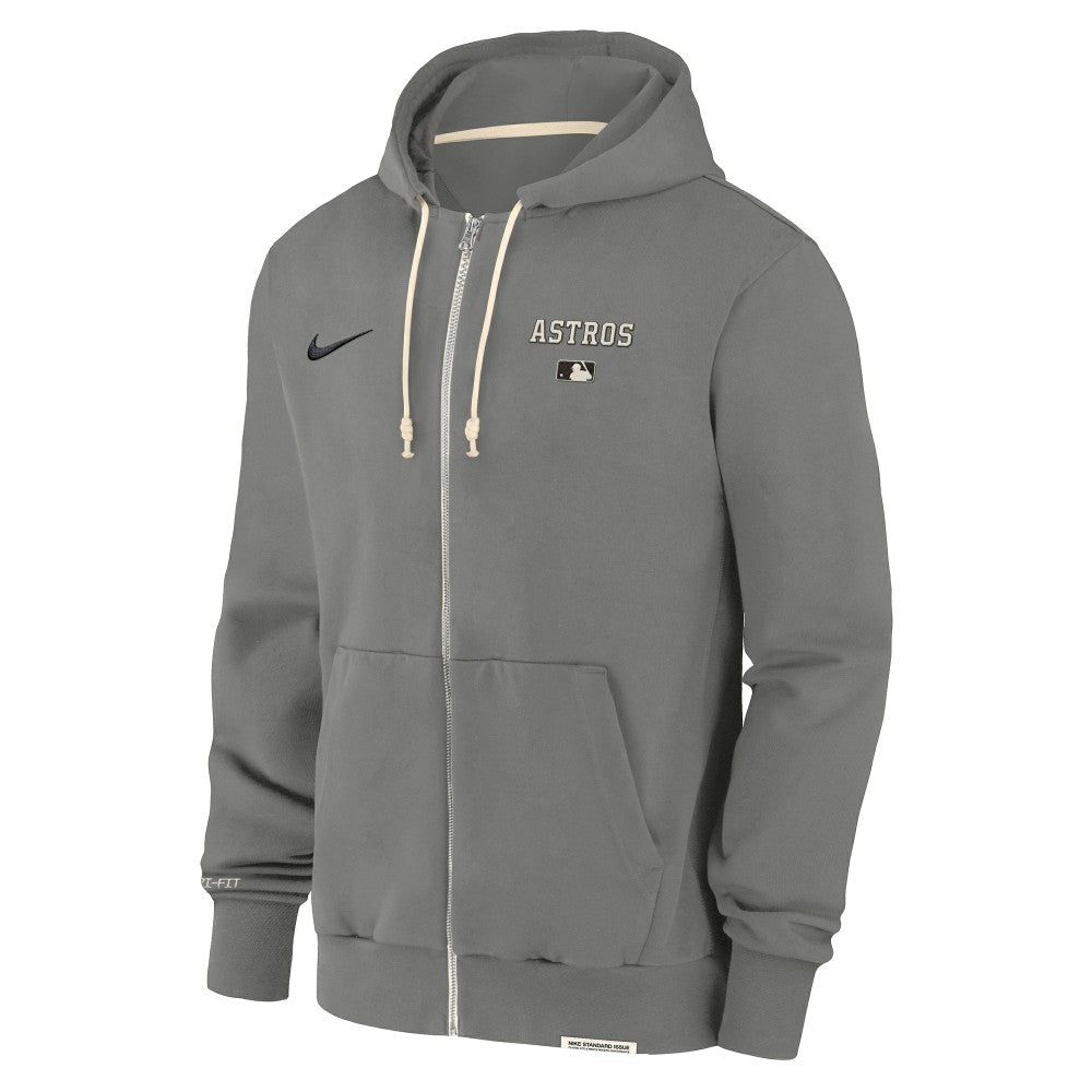 Houston Astros Authentic Collection Travel Performance Full-Zip Hoodie - Charcoal | Nike