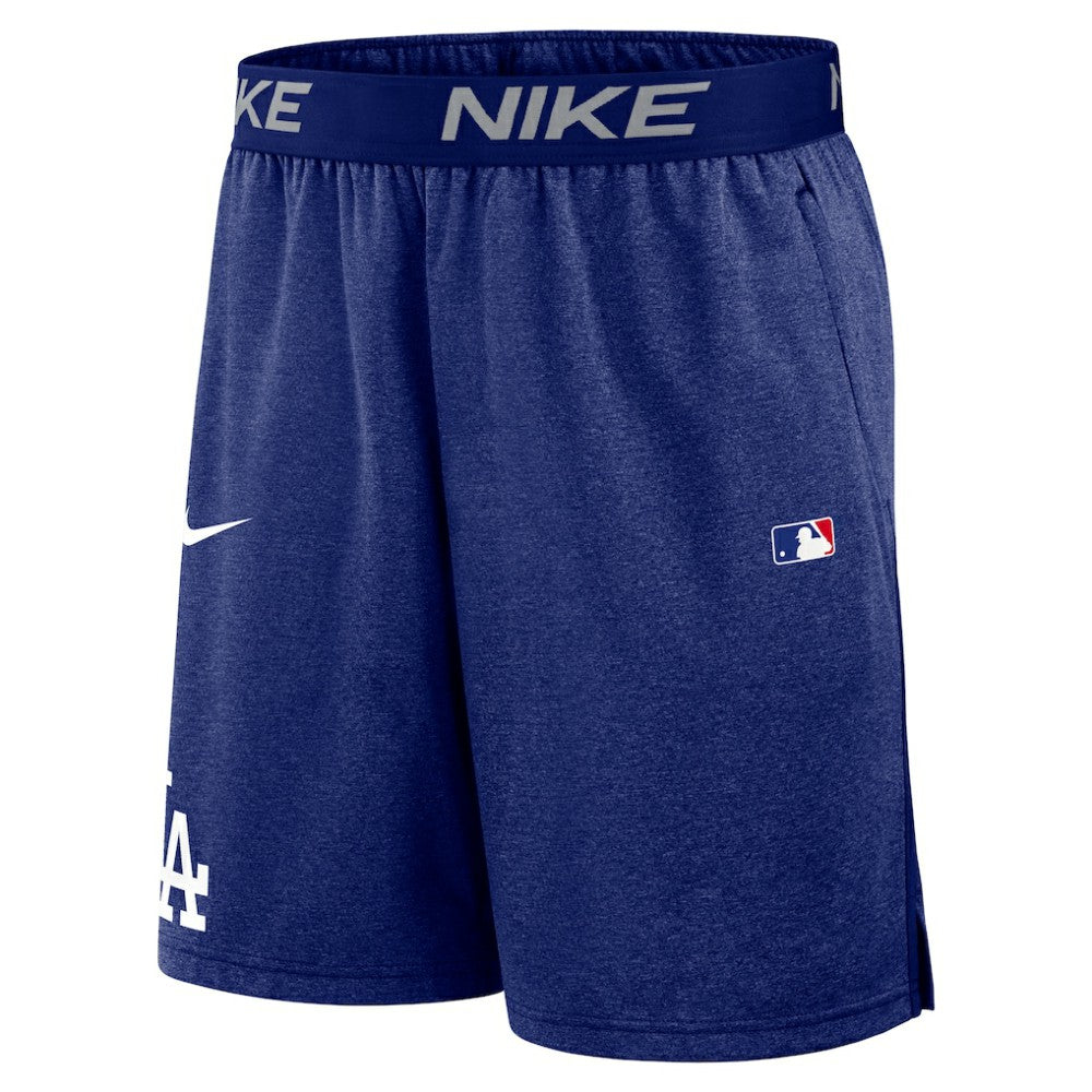 Los Angeles Dodgers Authentic Collection Performance Knit Shorts - Royal | Nike