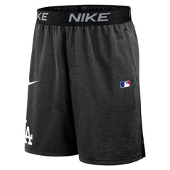 Los Angeles Dodgers Authentic Collection Performance Knit Shorts - Black | Nike