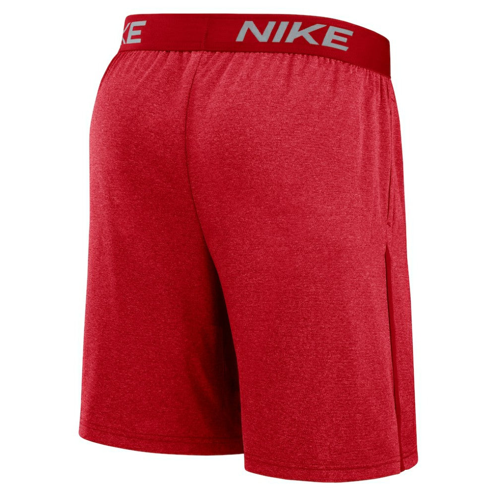 Cincinnati Reds Authentic Collection Performance Knit Shorts - Red | Nike