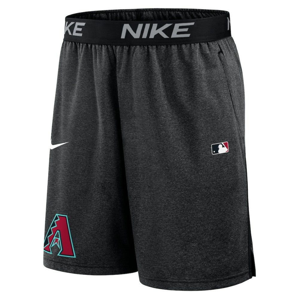 Arizona Diamondbacks Authentic Collection Performance Knit Shorts - Black | Nike