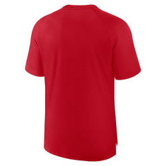 Los Angeles Angels Authentic Collection Pregame Raglan Dri-FIT T-Shirt - Red | Nike