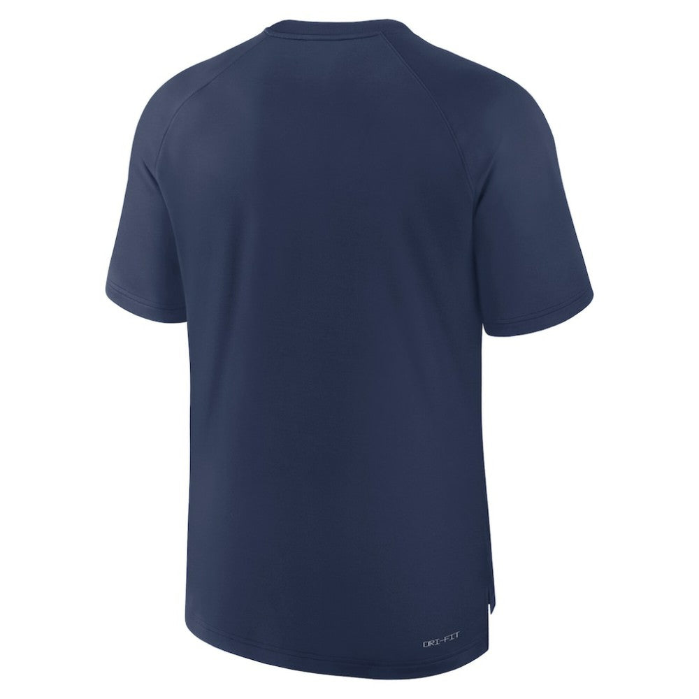 Tampa Bay Rays Authentic Collection Pregame Raglan Dri-FIT T-Shirt - Navy | Nike