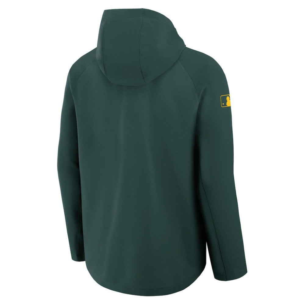 Athletics Authentic Collection Raglan Performance Full-Zip Jacket - Green | Nike