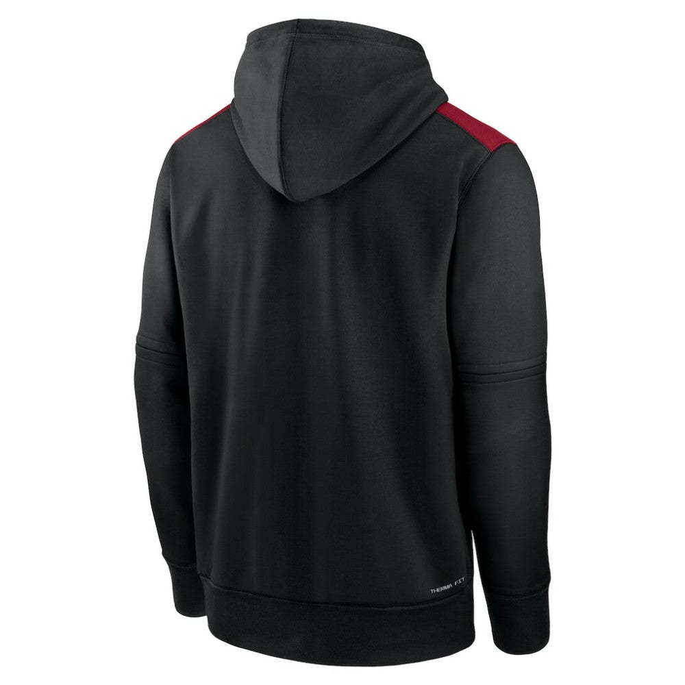 Arizona Diamondbacks Authentic Collection Performance Pullover Hoodie - Black | Nike