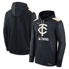 Minnesota Twins Authentic Collection Performance Pullover Hoodie - Navy | Nike