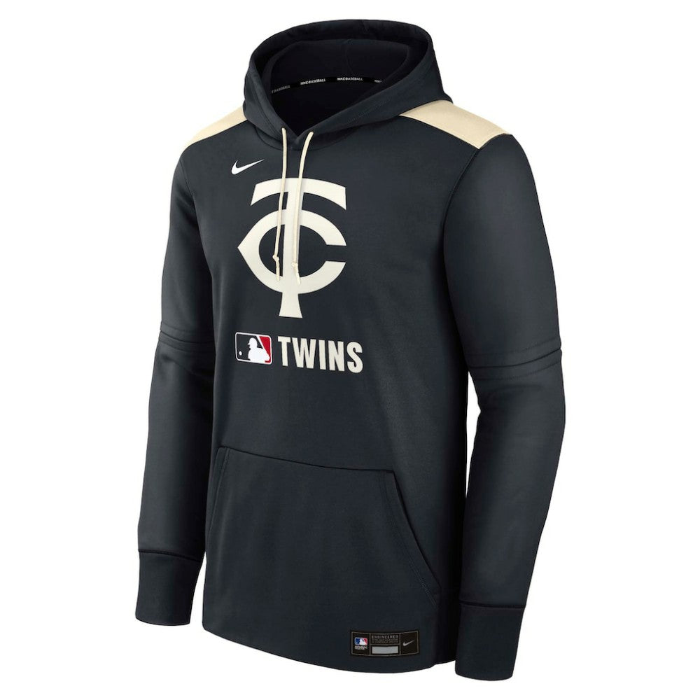 Minnesota Twins Authentic Collection Performance Pullover Hoodie - Navy | Nike