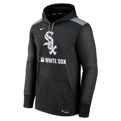 Chicago White Sox Authentic Collection Performance Pullover Hoodie - Black | Nike