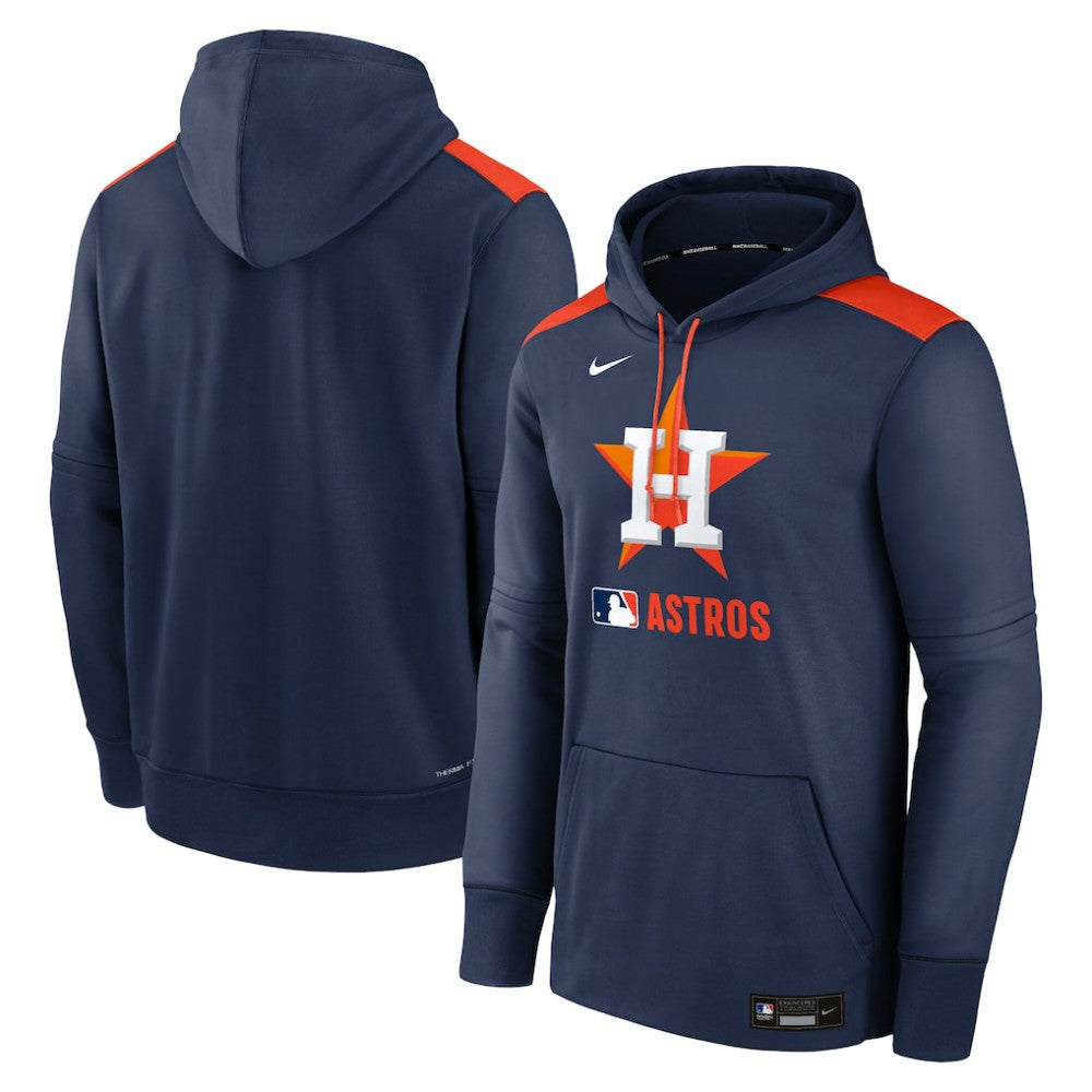 Houston Astros Authentic Collection Performance Pullover Hoodie - Navy | Nike