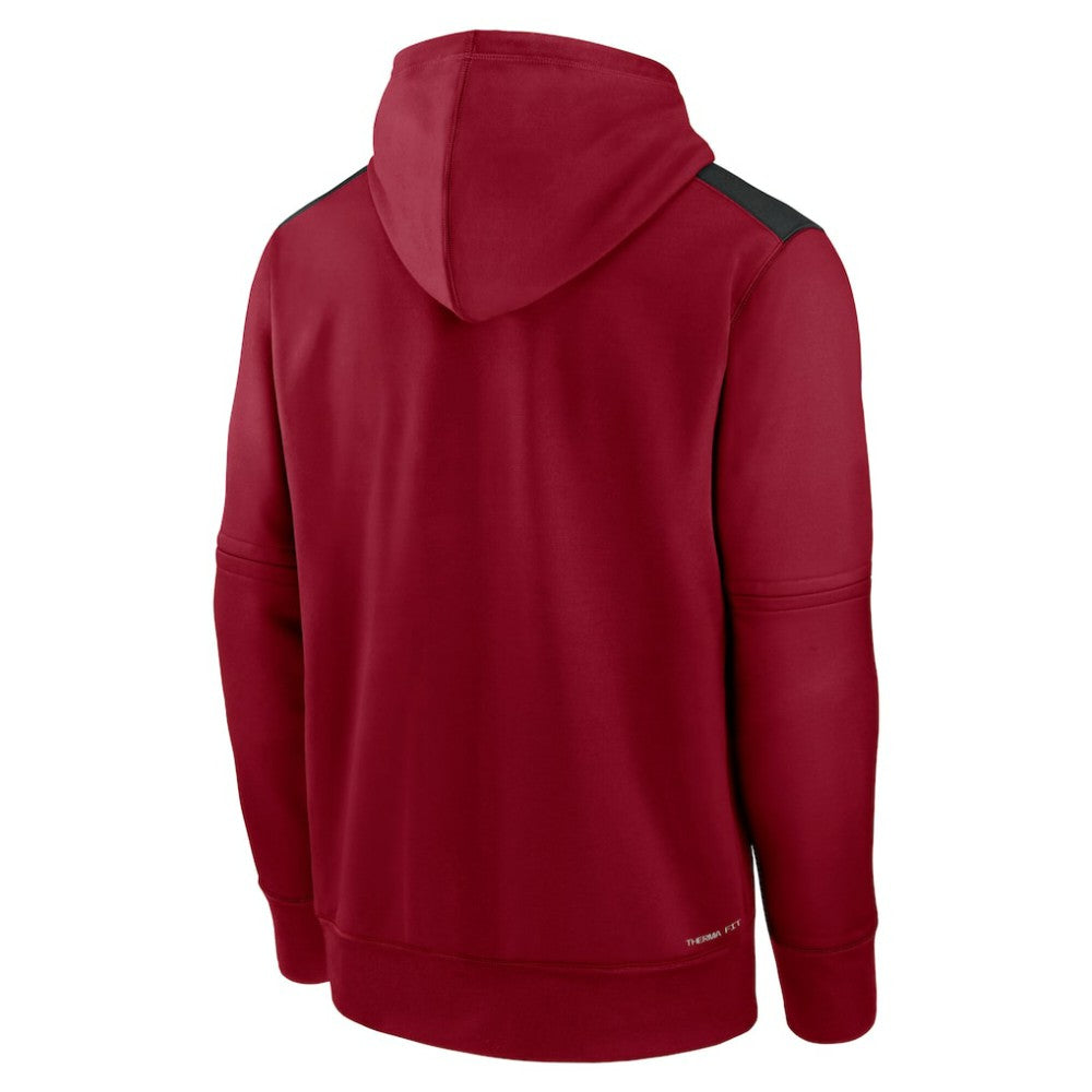 Arizona Diamondbacks Authentic Collection Performance Pullover Hoodie - Red | Nike