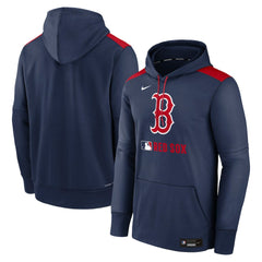 Boston Red Sox Authentic Collection Performance Pullover Hoodie - Navy | Nike