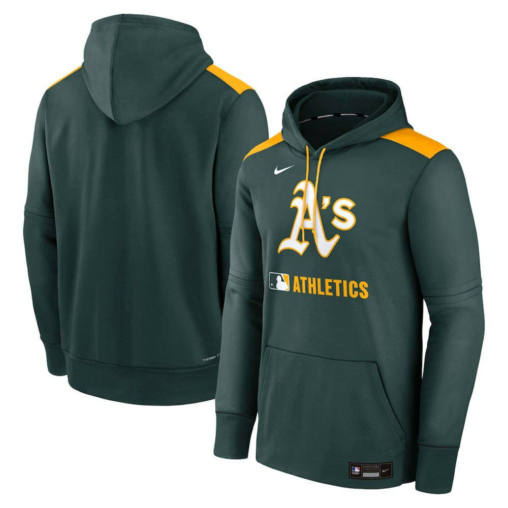 Athletics Authentic Collection Performance Pullover Hoodie - Green | Nike