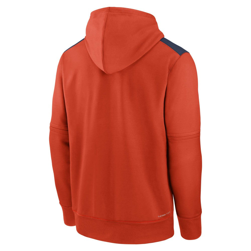 Houston Astros Authentic Collection Performance Pullover Hoodie - Orange | Nike