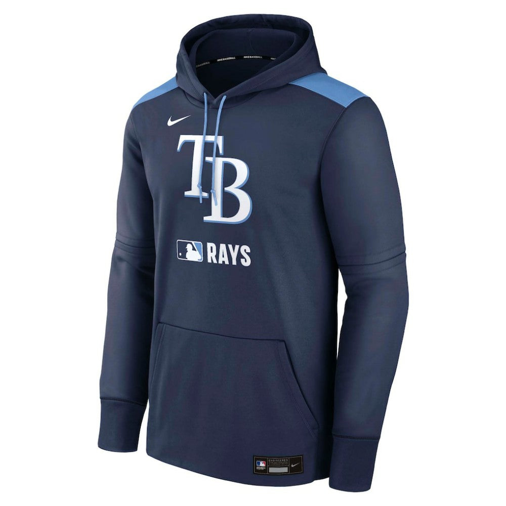 Tampa Bay Rays Authentic Collection Performance Pullover Hoodie - Navy | Nike