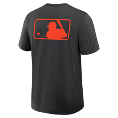 Baltimore Orioles Authentic Collection Early Work Tri-Blend Dri-FIT T-Shirt - Black | Nike