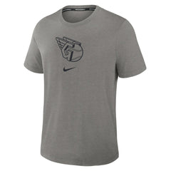 Cleveland Guardians Authentic Collection Early Work Tri-Blend Dri-FIT T-Shirt - Heather Charcoal | Nike
