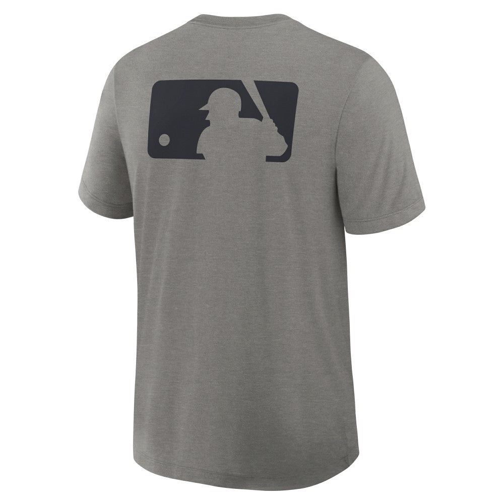 Cleveland Guardians Authentic Collection Early Work Tri-Blend Dri-FIT T-Shirt - Heather Charcoal | Nike