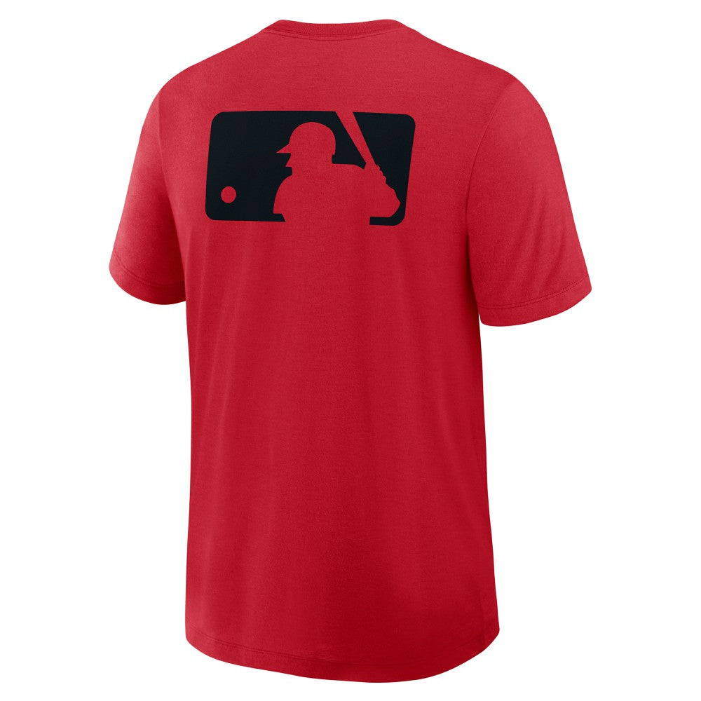 Cincinnati Reds Authentic Collection Early Work Tri-Blend Dri-FIT T-Shirt - Red | Nike