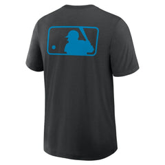 Miami Marlins Authentic Collection Early Work Tri-Blend Dri-FIT T-Shirt - Black | Nike