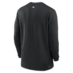 Colorado Rockies Authentic Collection Performance Half-Zip Top - Black | Nike