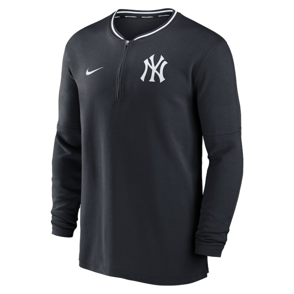 New York Yankees Authentic Collection Performance Half-Zip Top - Navy | Nike