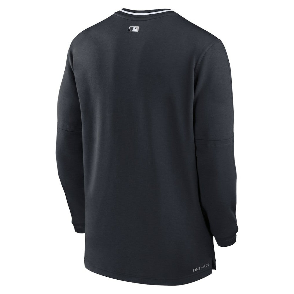 New York Yankees Authentic Collection Performance Half-Zip Top - Navy | Nike