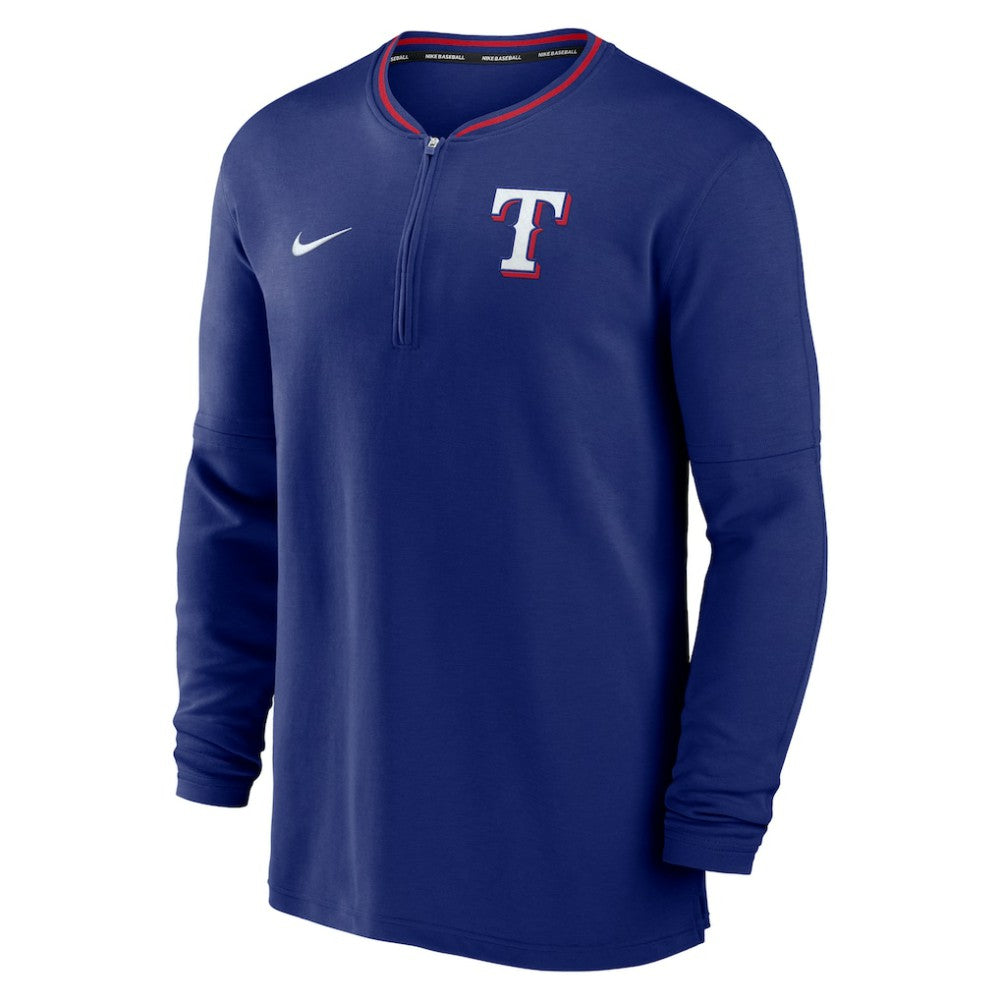 Texas Rangers Authentic Collection Performance Half-Zip Pullover - Royal | Nike
