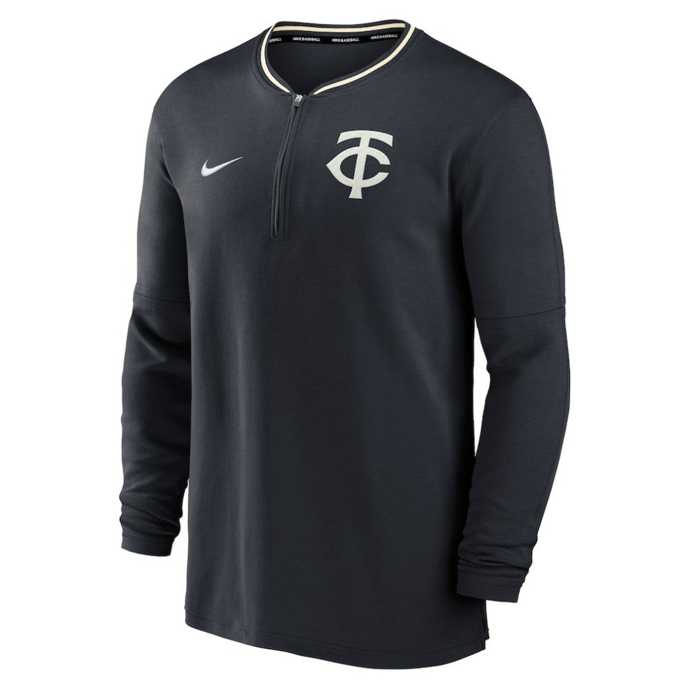 Minnesota Twins Authentic Collection Dri-FIT Half-Zip Top - Navy | Nike