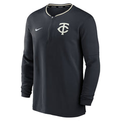 Minnesota Twins Authentic Collection Dri-FIT Half-Zip Top - Navy | Nike