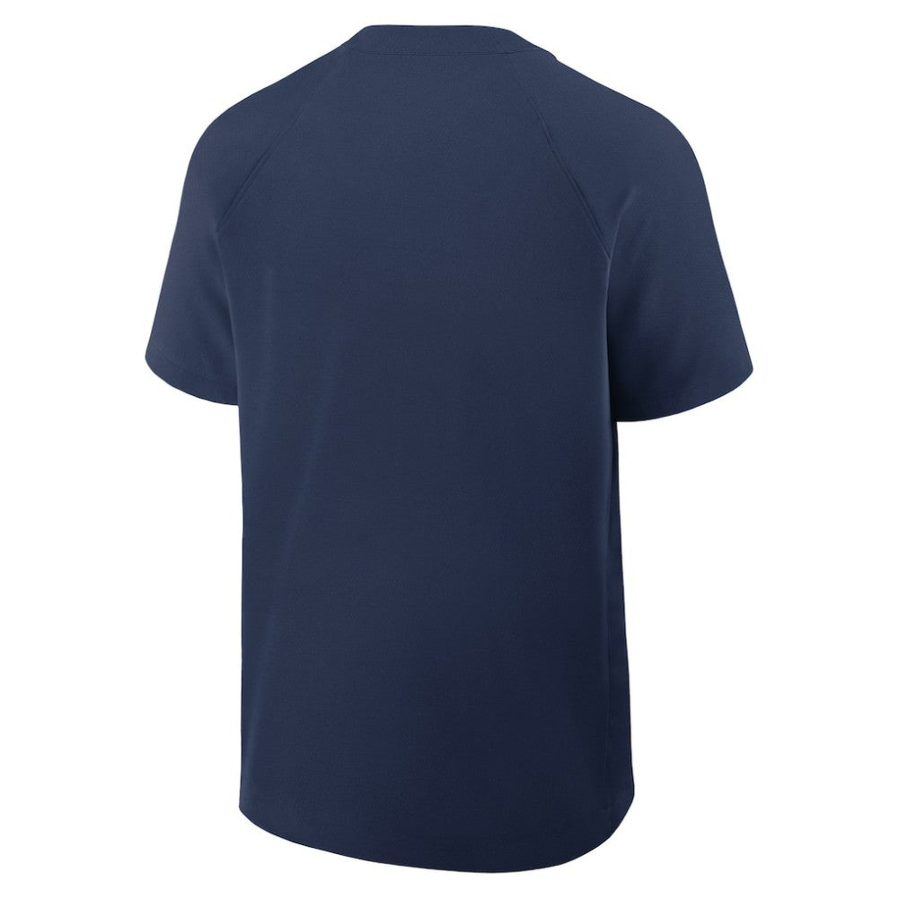 Houston Astros Authentic Collection Raglan Short Sleeve Windshirt - Navy | Nike