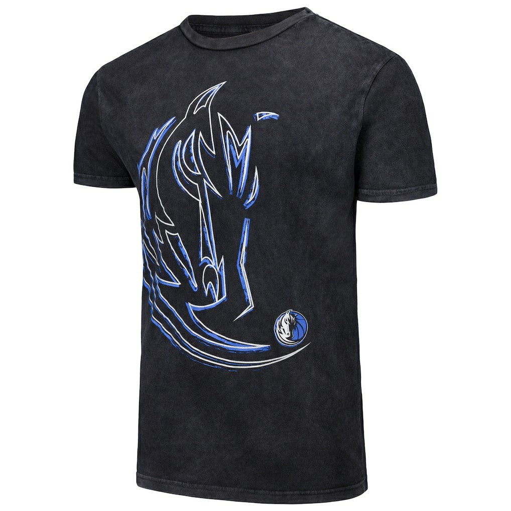 Dallas Mavericks Stadium Essentials Unisex Vintage T-Shirt sale - Black discount