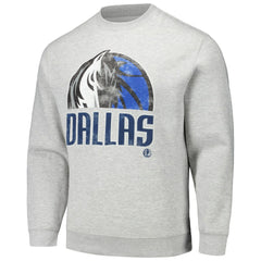 Dallas Mavericks Stadium Essentials Unisex Hometown Pullover Sweatshirt sale - Heather Gray on sale