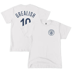 Jack Grealish Manchester City 1863FC Youth Player T-Shirt - White discount