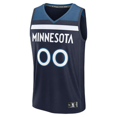 Minnesota Timberwolves Fastbreak Custom Jersey - Icon Edition - Navy | Fanatics for sale