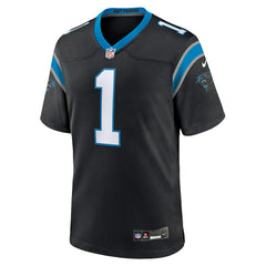 Number 1 Groom Carolina Panthers Game Jersey - Black | Nike discount