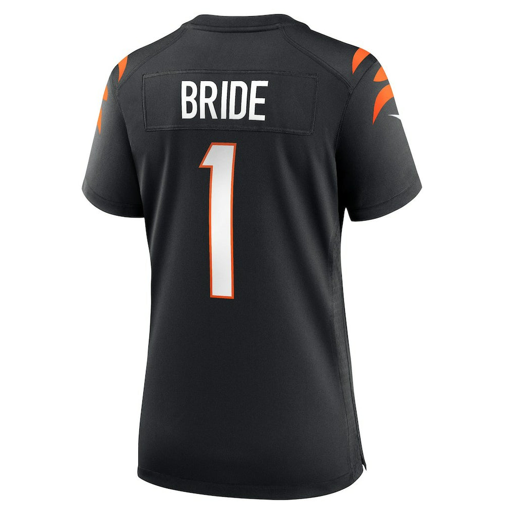 Number 1 Bride Cincinnati Bengals Women's Game Jersey - Black | Nike cheap