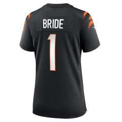 Number 1 Bride Cincinnati Bengals Women's Game Jersey - Black | Nike cheap