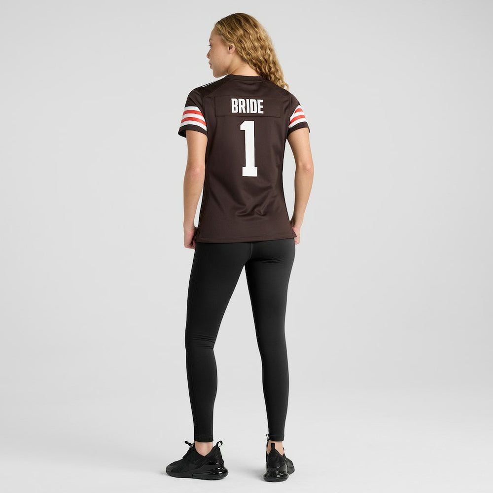 Number 1 Bride Cleveland Browns Women's Game Jersey - Brown | Nike discount