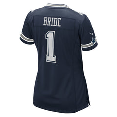 Number 1 Bride Dallas Cowboys Women's Game Jersey - Navy | Nike outlet