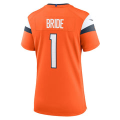 Number 1 Bride Denver Broncos Women's Game Jersey - Orange | Nike outlet