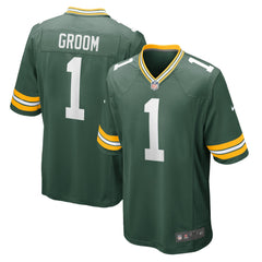 Number 1 Groom Green Bay Packers Game Jersey - Green | Nike on sale