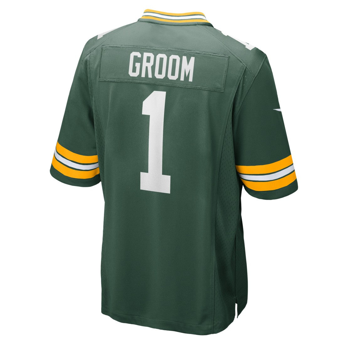 Number 1 Groom Green Bay Packers Game Jersey - Green | Nike on sale