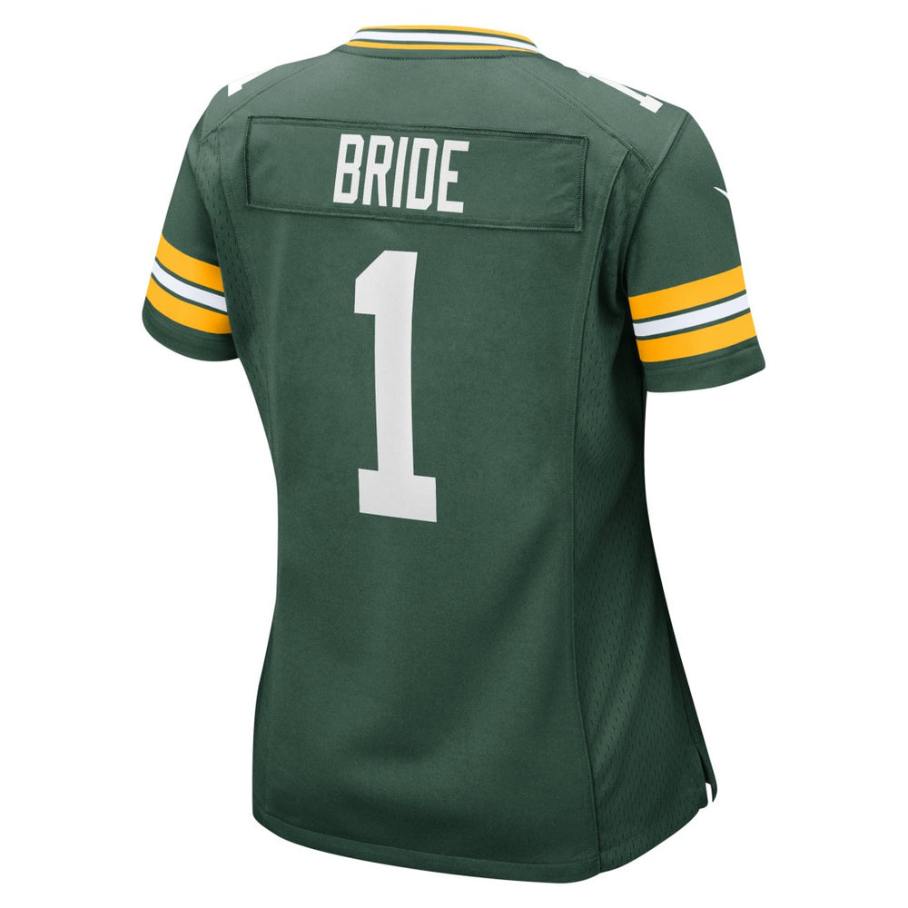 Number 1 Bride Green Bay Packers Women's Game Jersey - Green | Nike online