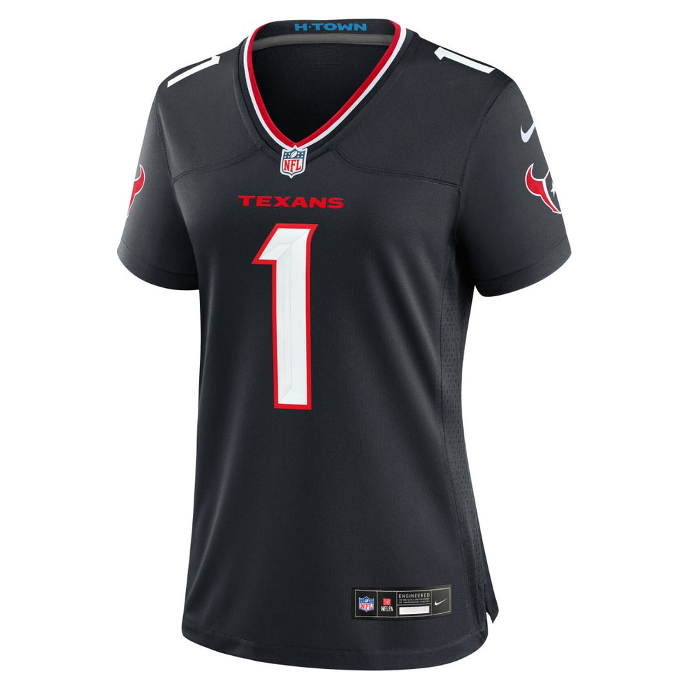 Number 1 Bride Houston Texans Women's Game Jersey - Navy | Nike outlet
