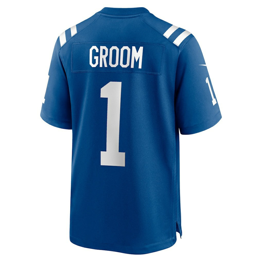 Number 1 Groom Indianapolis Colts Game Jersey - Royal | Nike cheap
