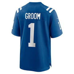 Number 1 Groom Indianapolis Colts Game Jersey - Royal | Nike cheap