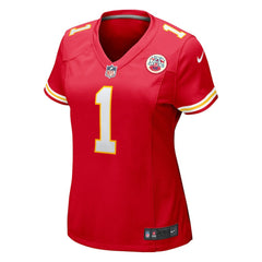 Number 1 Bride Kansas City Chiefs Women's Game Jersey - Red | Nike for sale