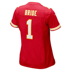 Number 1 Bride Kansas City Chiefs Women's Game Jersey - Red | Nike for sale