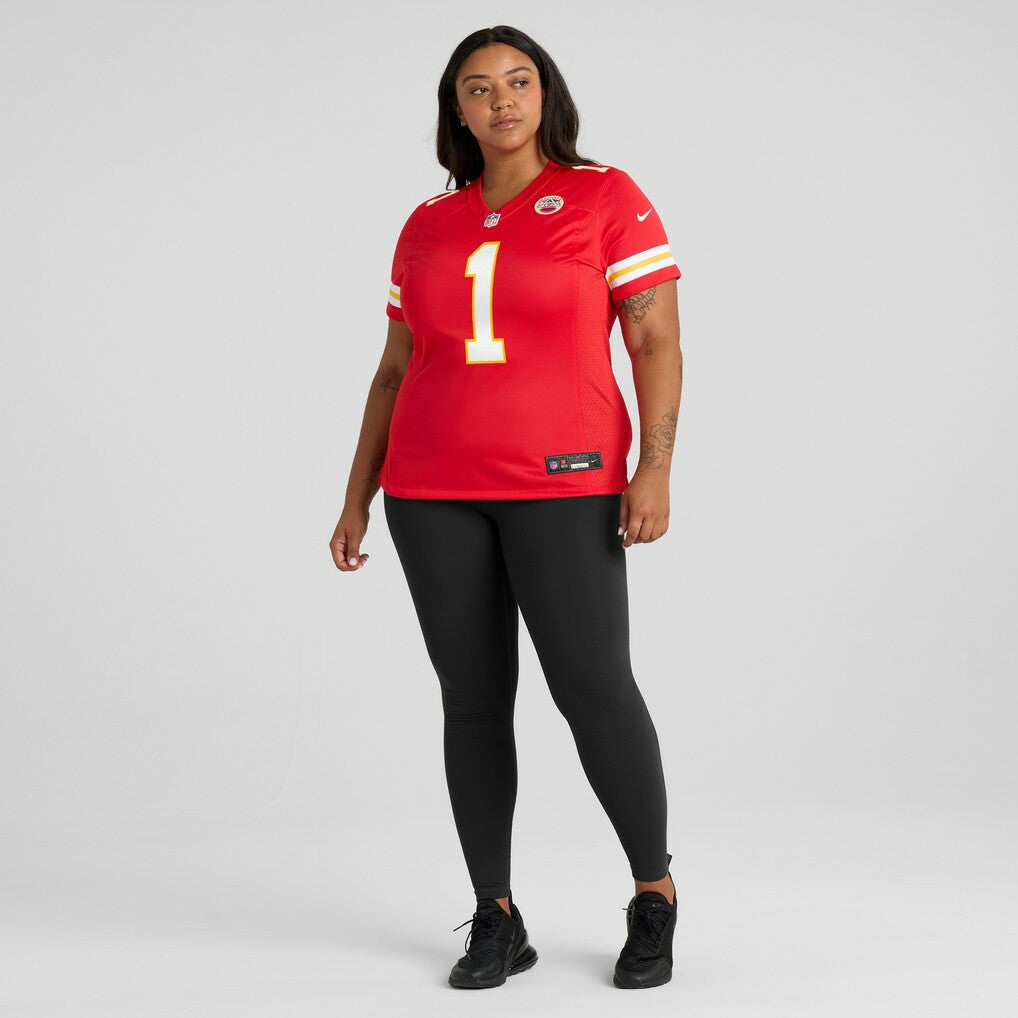 Number 1 Bride Kansas City Chiefs Women's Game Jersey - Red | Nike for sale