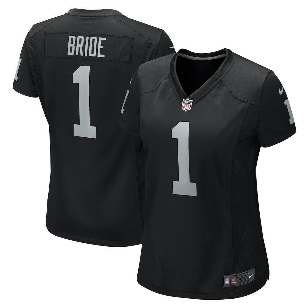 Number 1 Bride Las Vegas Raiders Women's Game Jersey - Black | Nike cheap